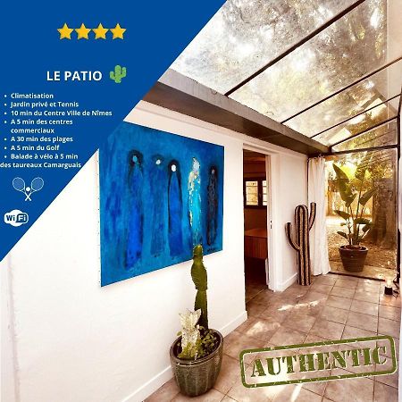 Le Patio, Jardin Privatif, Tennis Nîmes Eksteriør bilde